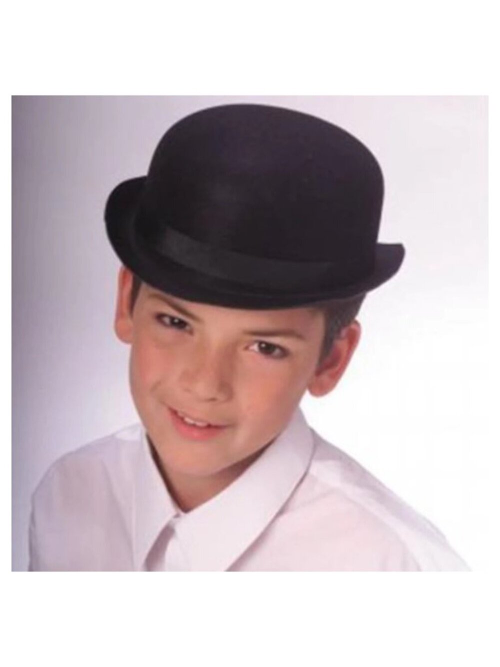 Black Derby Hat-Child